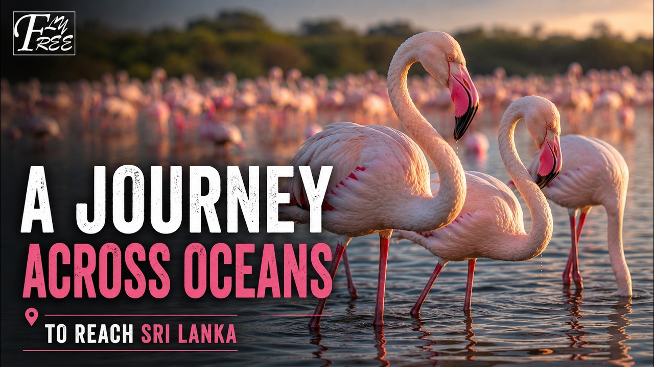 The Pink Spectacle | Flamingos Sri Lanka 2025 | Short Documentary | Fly Free Productions