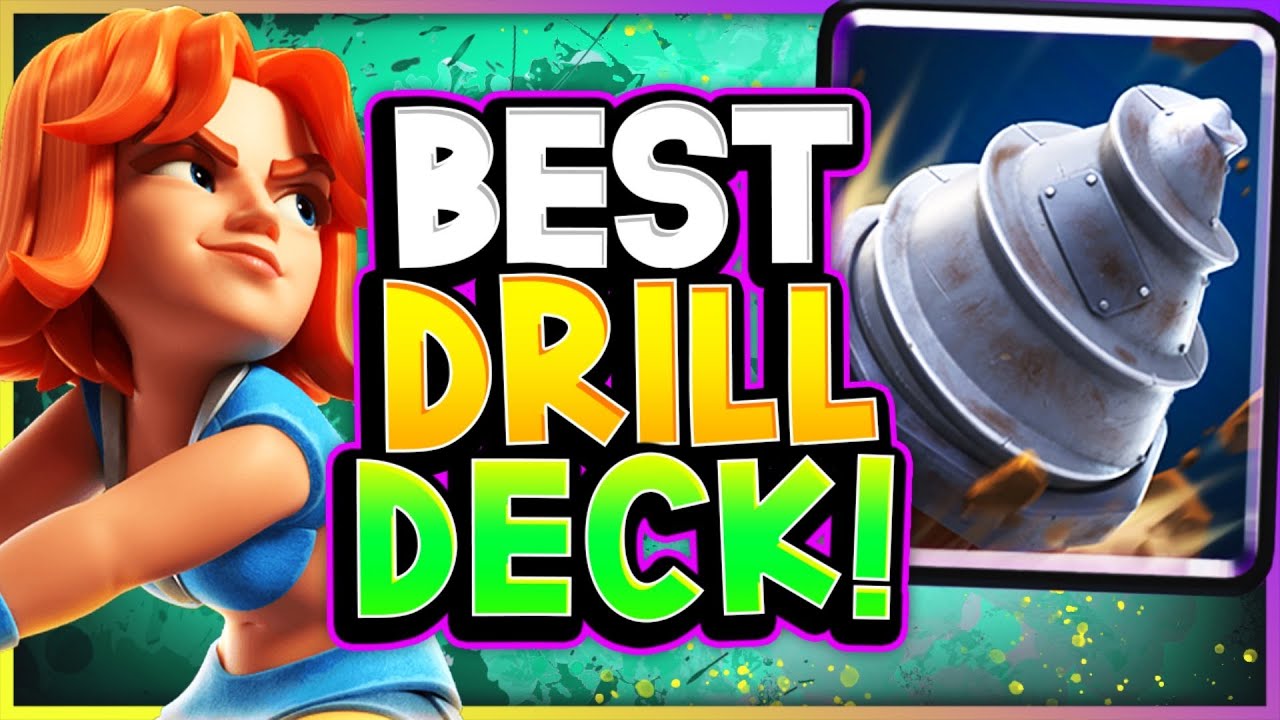 GOBLIN DRILL is INSANELY BROKEN! - CLASH ROYALE