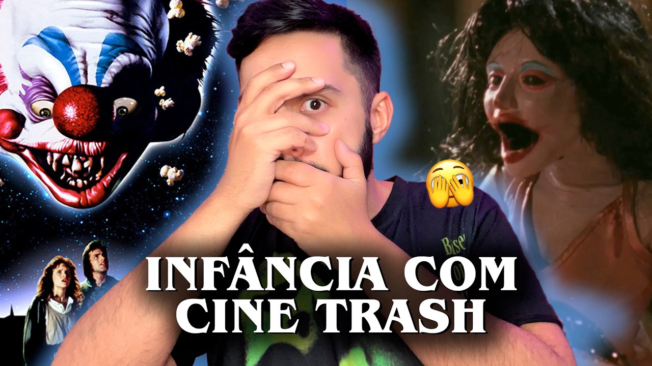 FILMES DE TERROR QUE VI NO CINE TRASH QUANDO ERA CRIANÇA 📼🎃