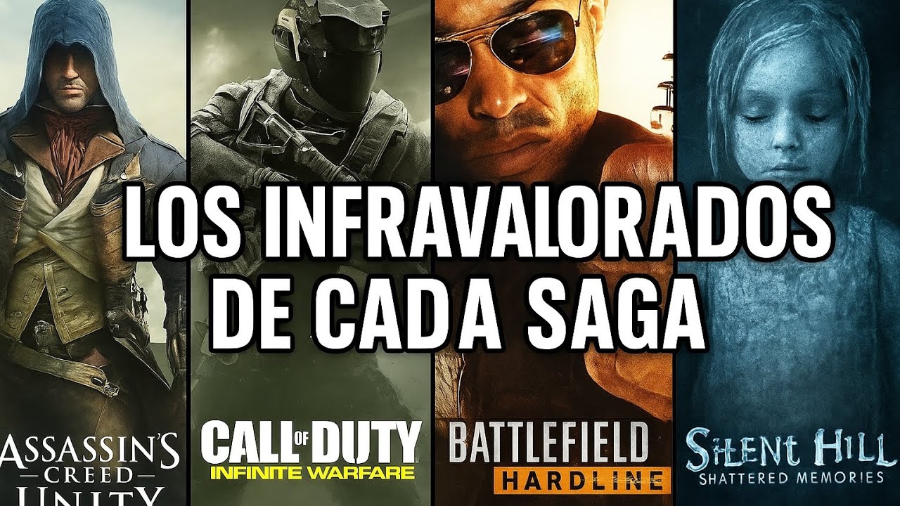 LOS JUEGOS MAS INFRAVALORADOS DE CADA SAGA (CALL OF DUTY, RESIDENT EVIL, ASSASSIN'S CREED)