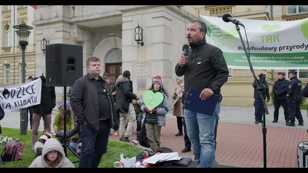 Wystąpienie Jana Kucharzyka podczas wydarzenia 
