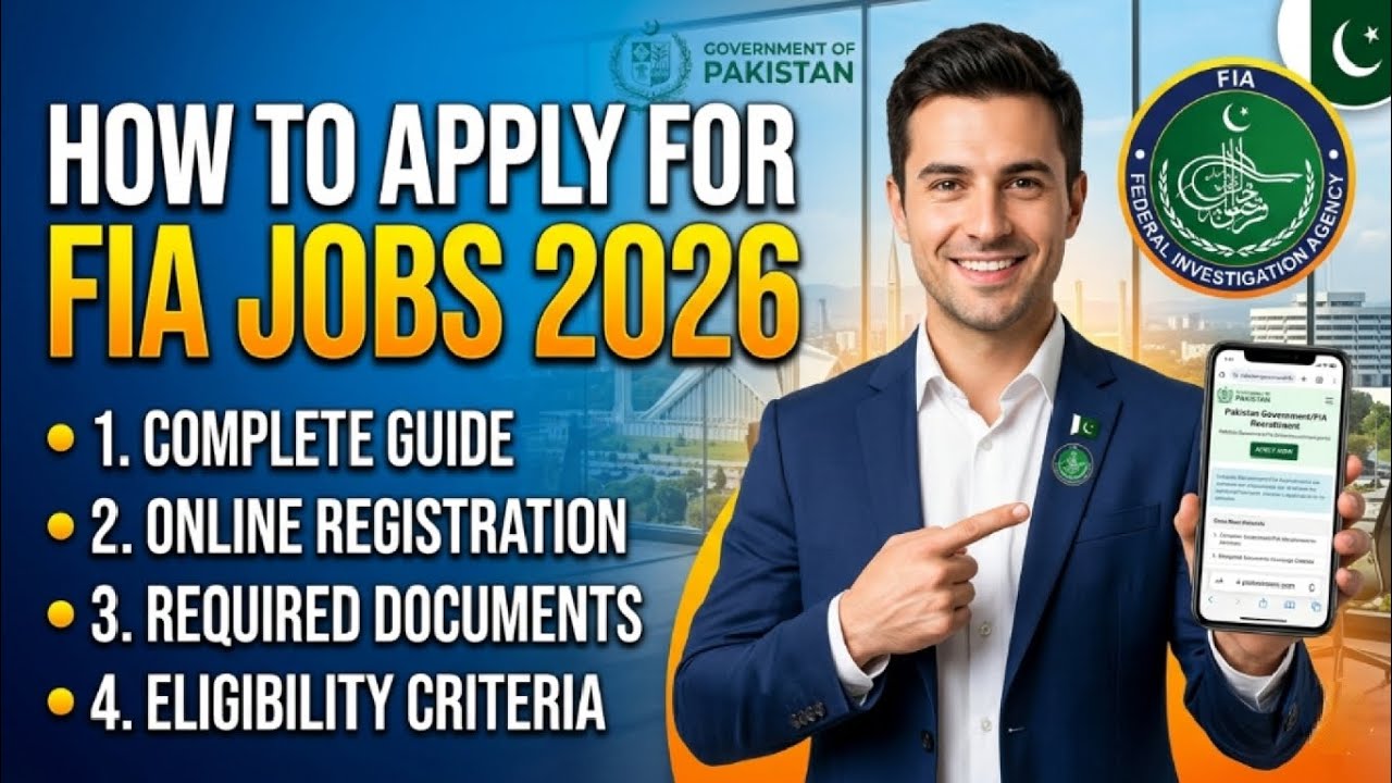 How to Apply for FIA Jobs 2026 | Complete Online Application Guide