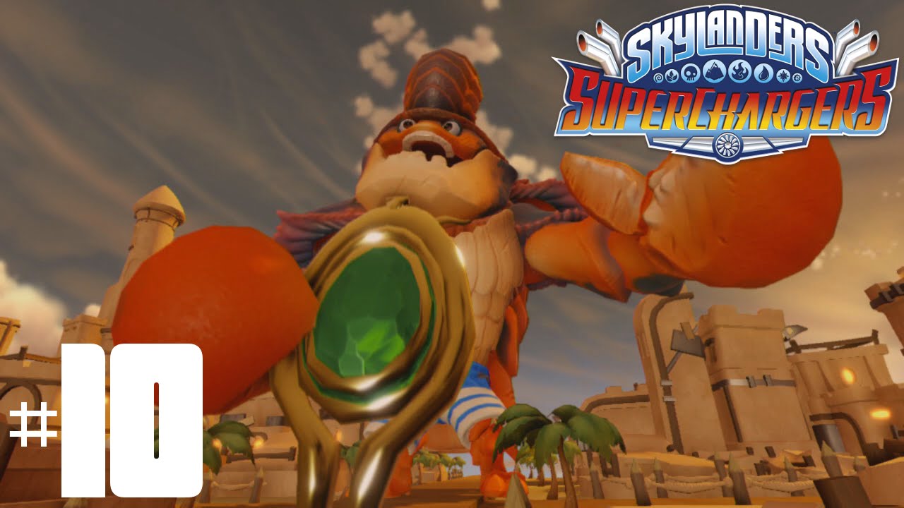 Skylanders SuperChargers Wii U -- Part 10: Monstrous Isles (Chapters 34-37)