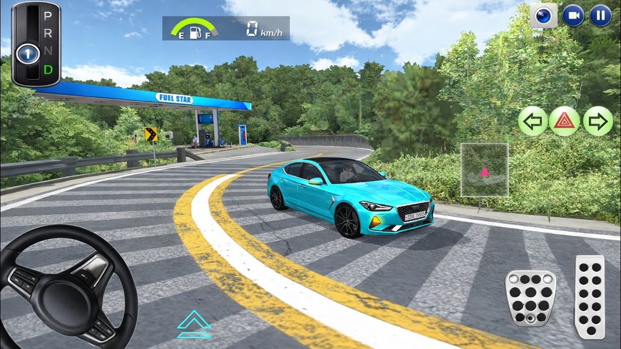 New Blue Mercedes G63 Car For Parking -3D Driving Class 2026 Android Gameplay Car Game