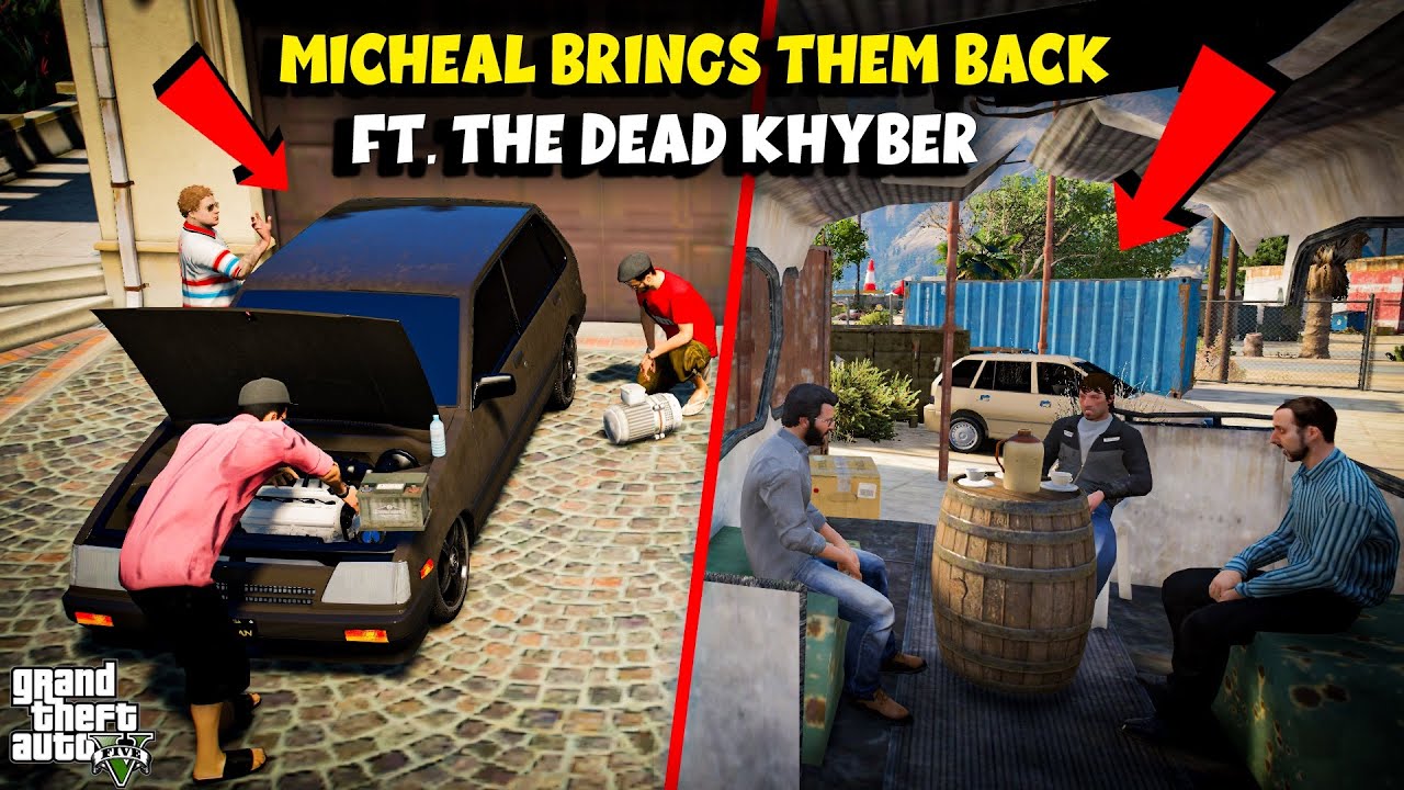МАЙКЛ ВОЗВРАЩАЕТ ИХ | ПРИ УЧАСТИИ THE DEAD KHYBER | ГЕЙМПЛЕЙ GTA 5