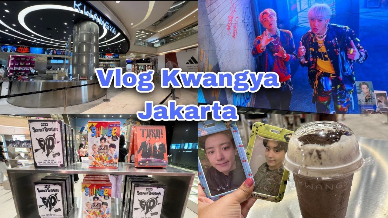 VLOG KE KWANGYA JAKARTA || SURGANYA BELANJA MERCH SM !!!