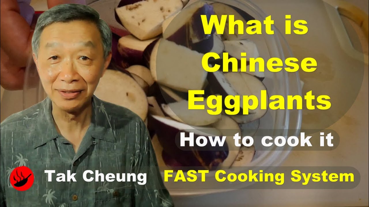 What is Chinese eggplants?  How to prep and stir-fry them.