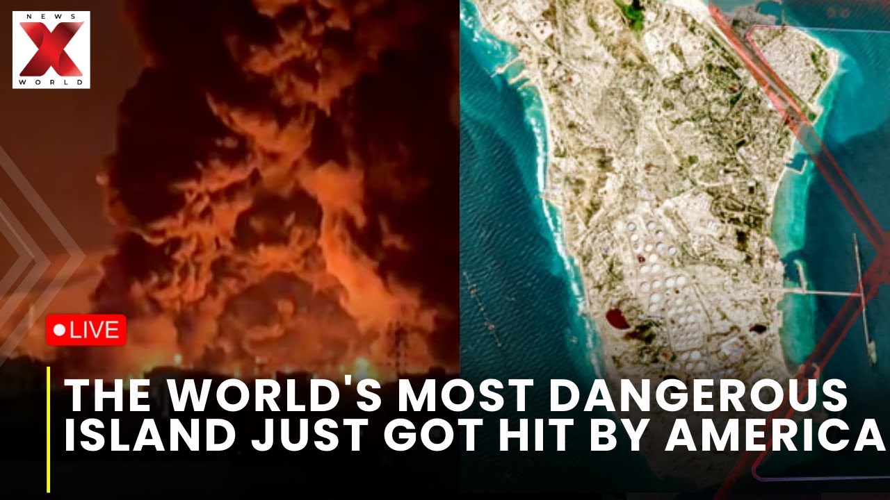LIVE Breaking: US Strikes Kharg Island In Most Dangerous Escalation Yet