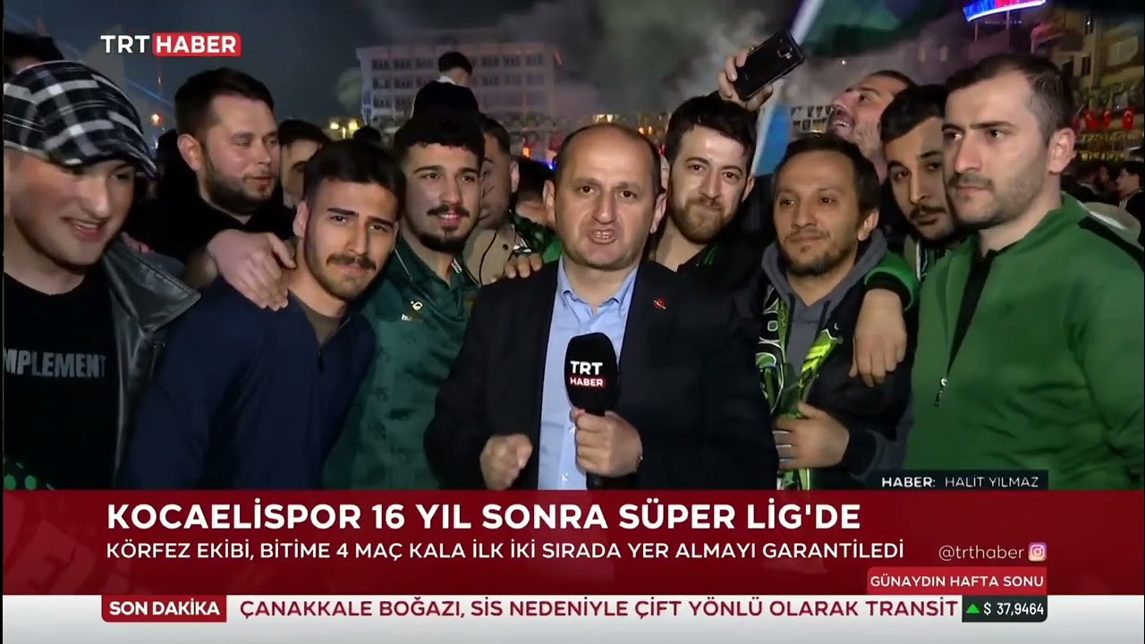 KOCAELİSPOR 16 yıl sonra yeniden süper ligde.