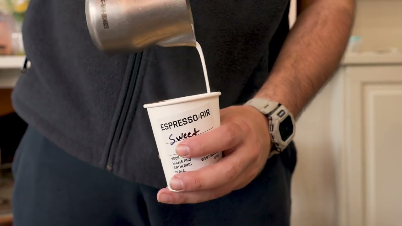 Sweet Sesame Latte at Espresso Air