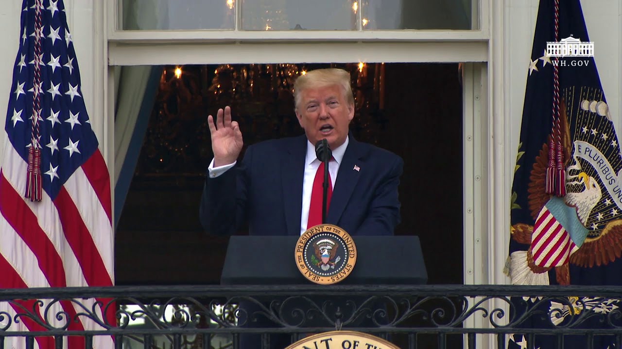 President Trump Participates in a Rolling to Remember Ceremony