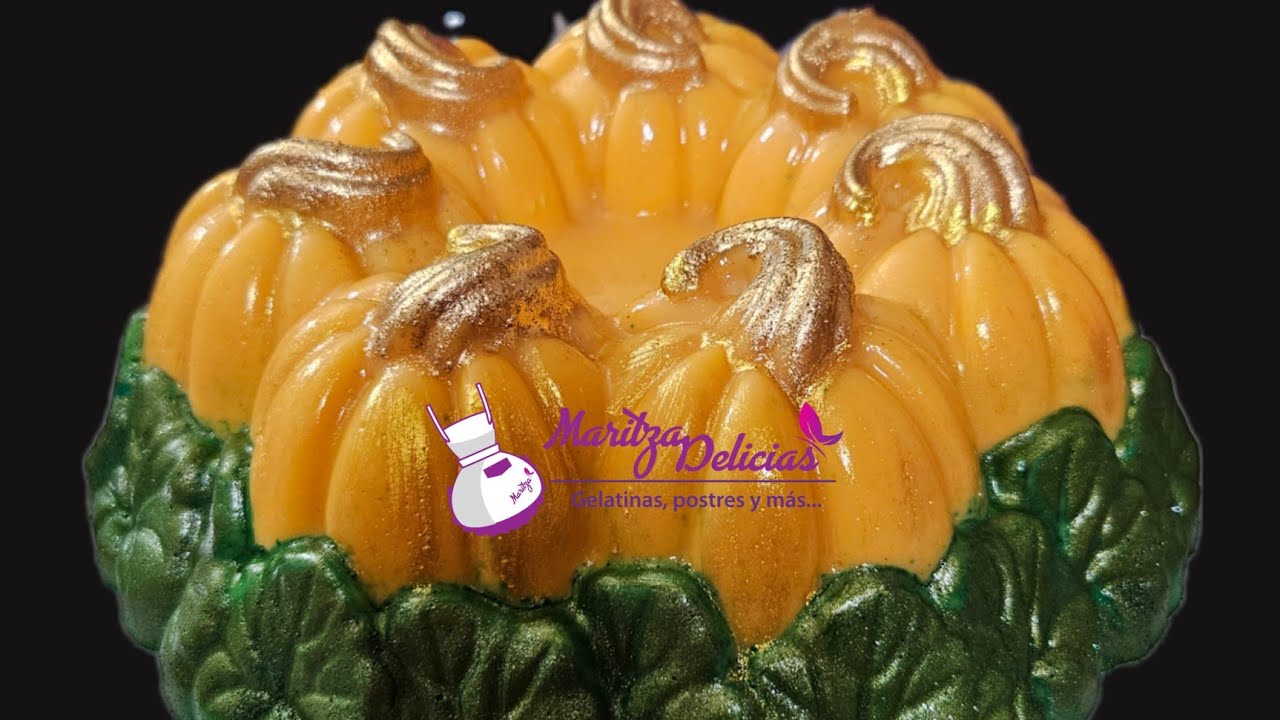 Gelatina sabor calabaza 