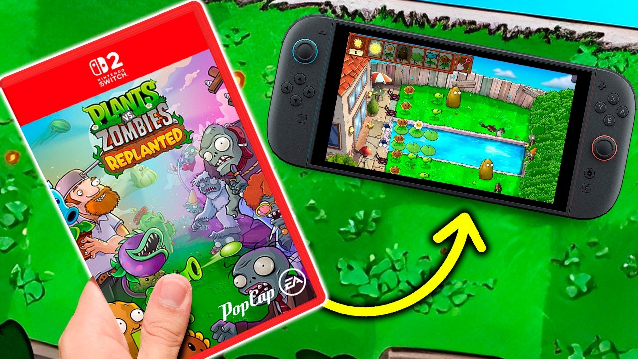 he comprado el PLANTS vs ZOMBIES REPLANTED en Nintendo Switch 2 🤨 Es tan MALO?