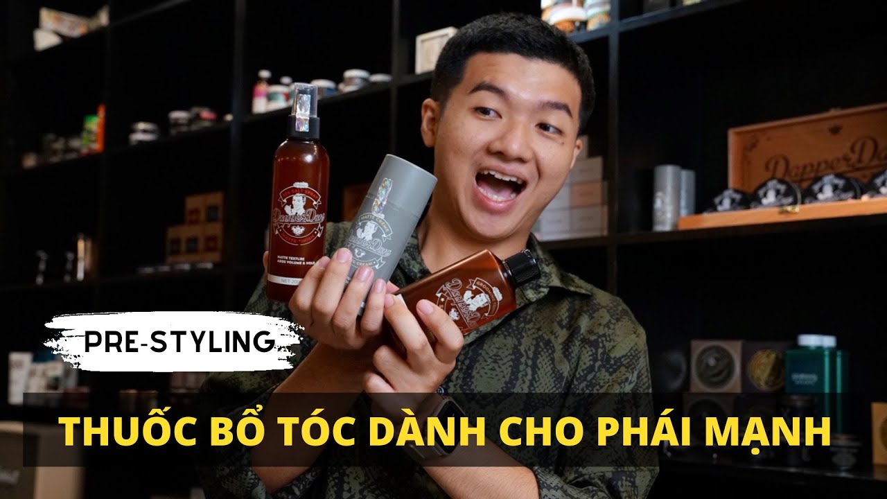 Pre-styling là gì? Vì sao nên dùng pre-styling trước khi sấy và tạo kiểu tóc | Tony Barber House