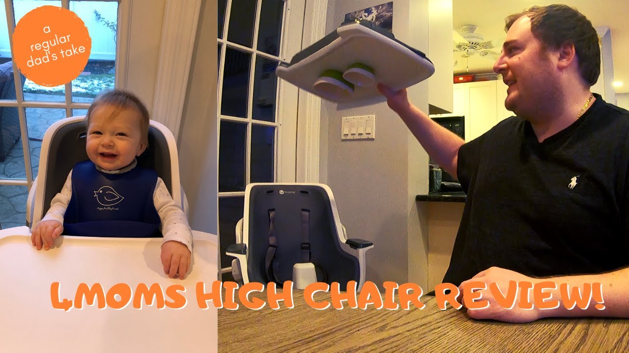 Modern Baby High Chair Review | 4Moms Magnetic Chair