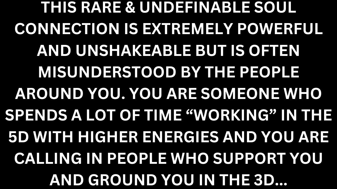 You have an unshakeable connection with this person but the terms of the soul contract have changed.