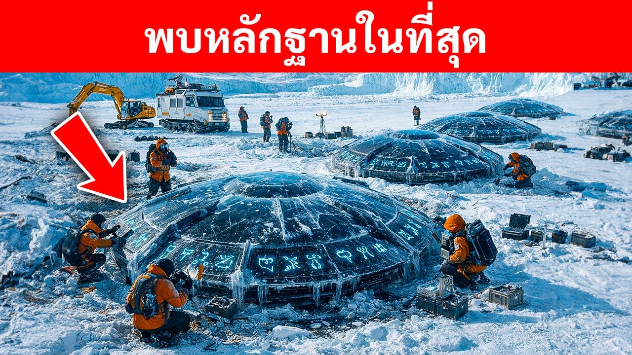 Ученые обнаружили в Антарктиде замерзший флот древнее цивилизации!