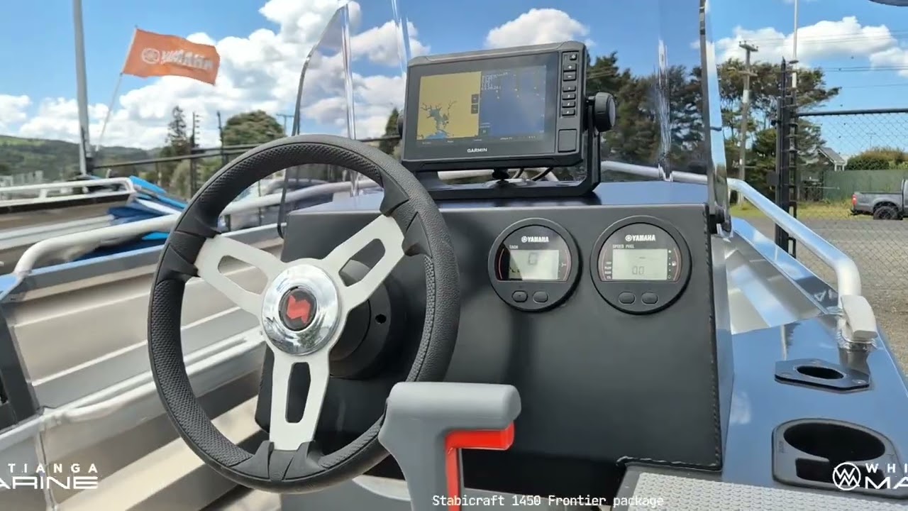 Stabicraft 1450 Frontier, Yamaha F60hp & Dmw trailer