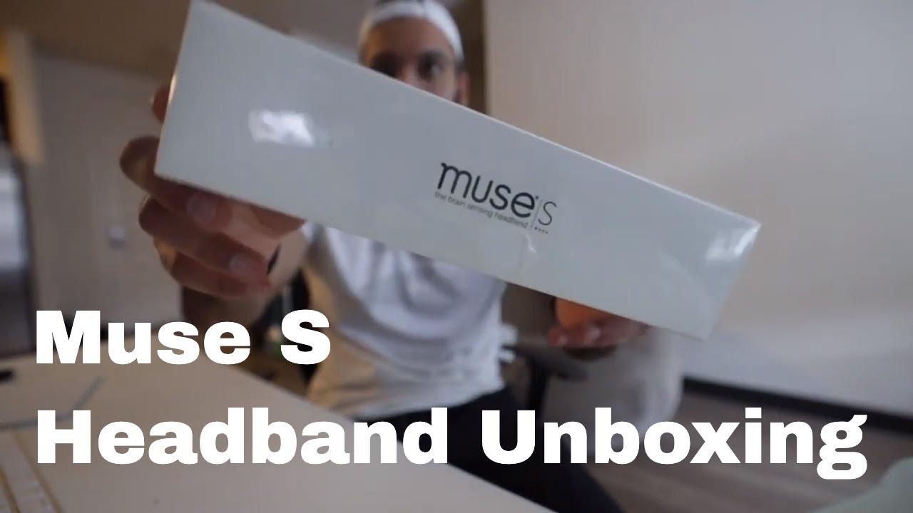 Muse S Headband Unboxing - Brain Sensing Meditation EEG