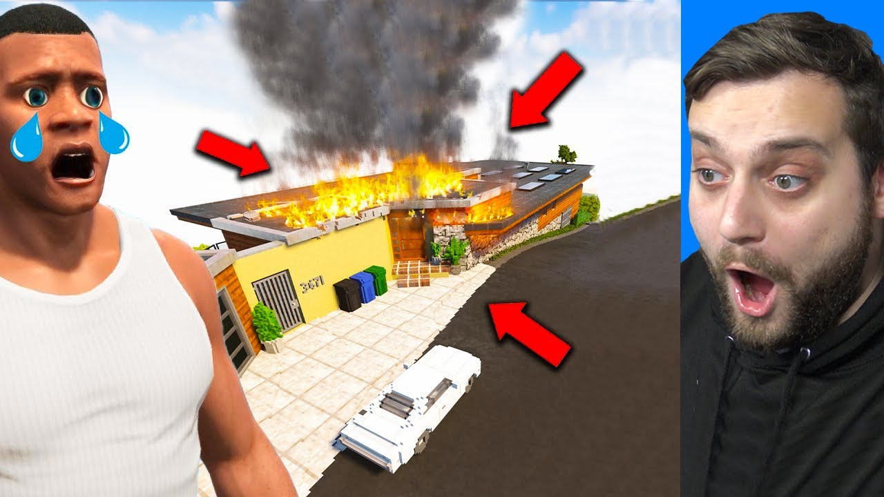 Zničil som Franklinovi Villu za 50.000.000$ ( GTA 5 Mapa )