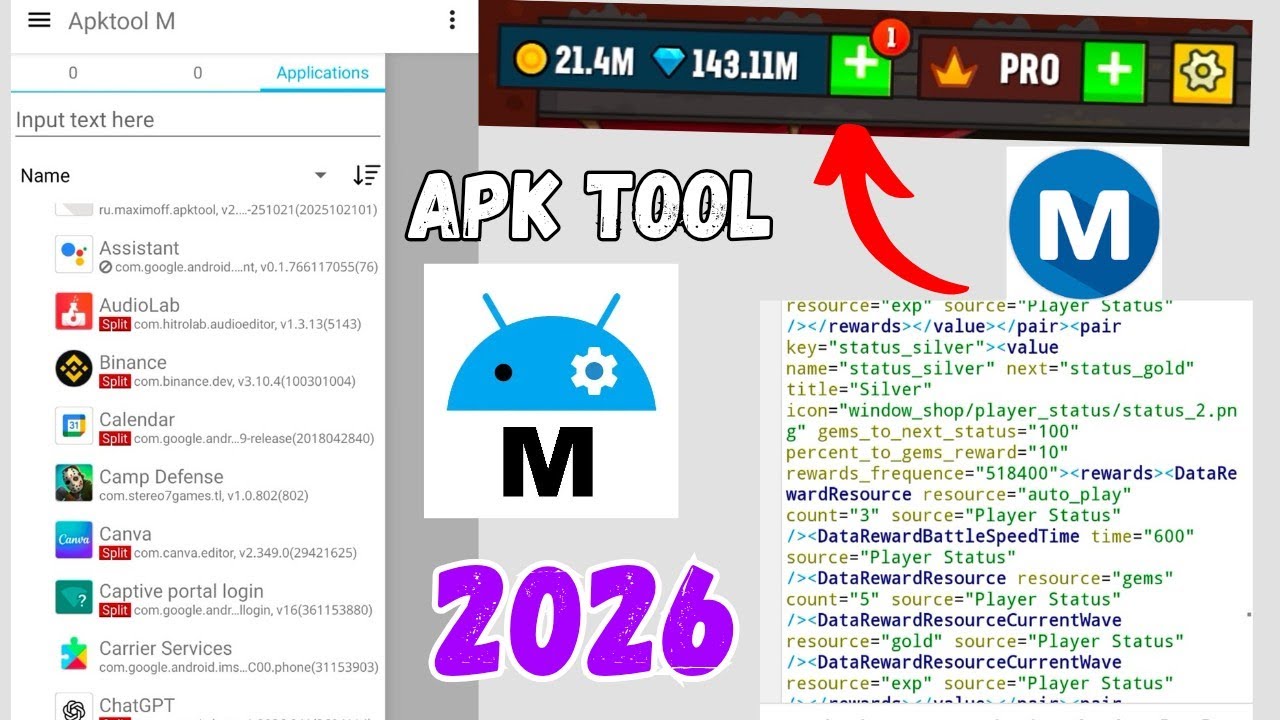How To Download And Use Apk Tool M | No Root Android | New Video 2026