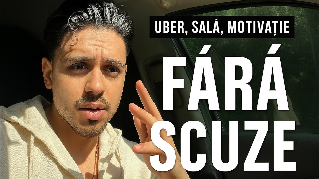 Cat fac pe zi din Uber | Vlog realist (munca,sală,disciplină)