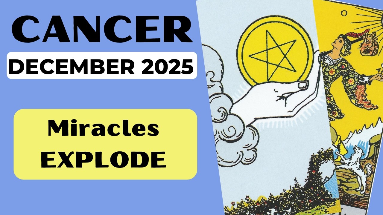 Cancer Everything Shifts In Your Favor &ndash; Miracles Begin To Multiply! 💙 December Monthly Tarot