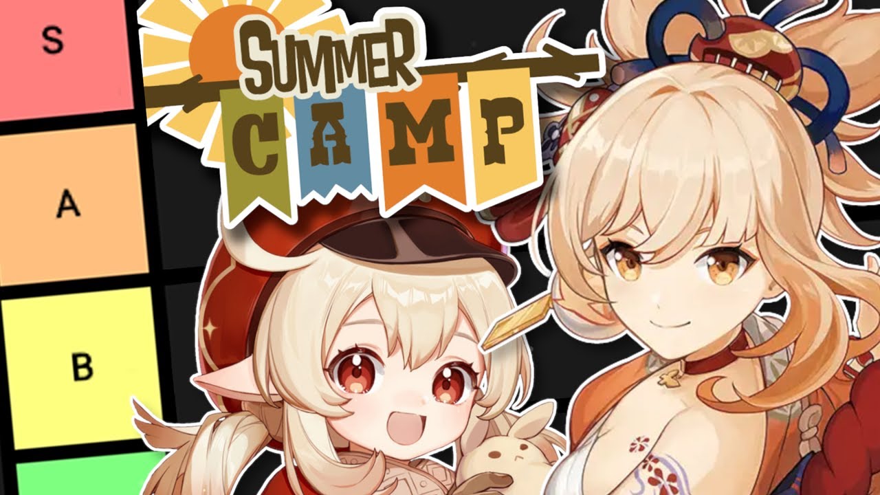 Ranking Genshin Characters at SUMMER CAMP?! 🌲⛵