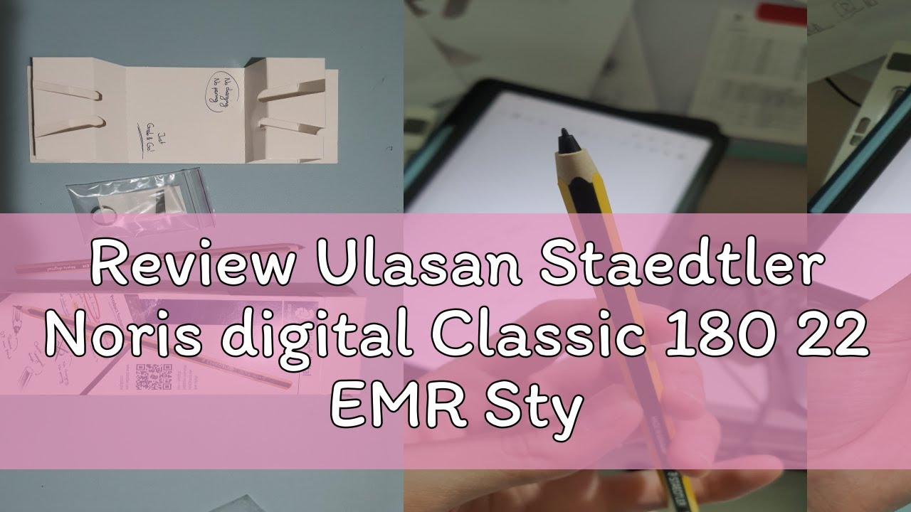Review Ulasan Staedtler Noris digital Classic 180 22 EMR Stylus for EMR Equipped Displays