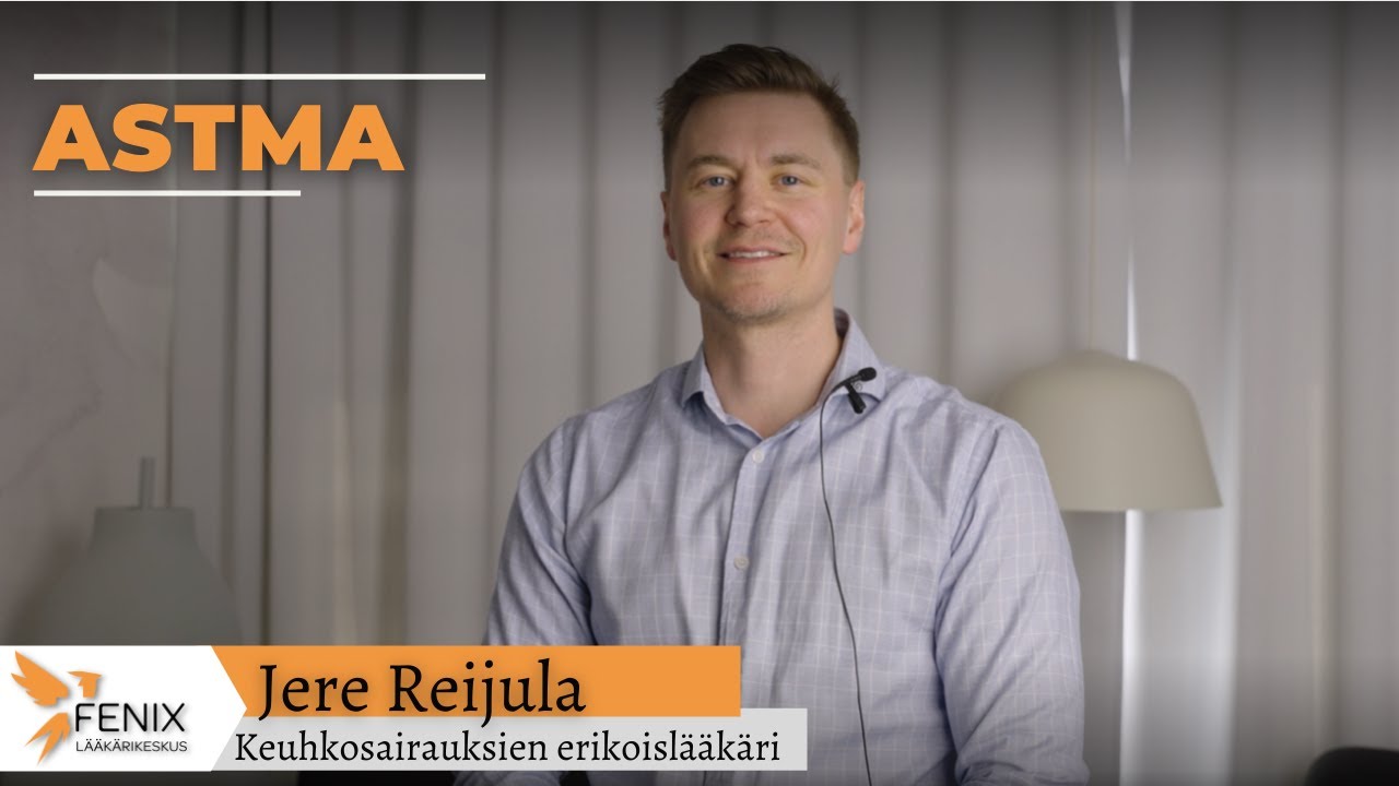 Astma: syyt, oireet, diagnoosi ja hoito  | Jere Reijula  | Allergologia