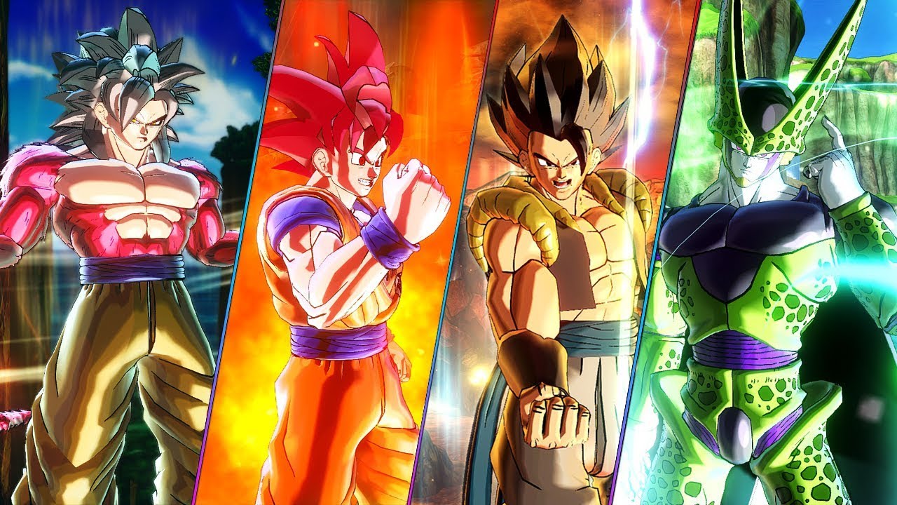 All Transformed Characters With Their Transformations! - Dragon Ball Xenoverse 2 Mods