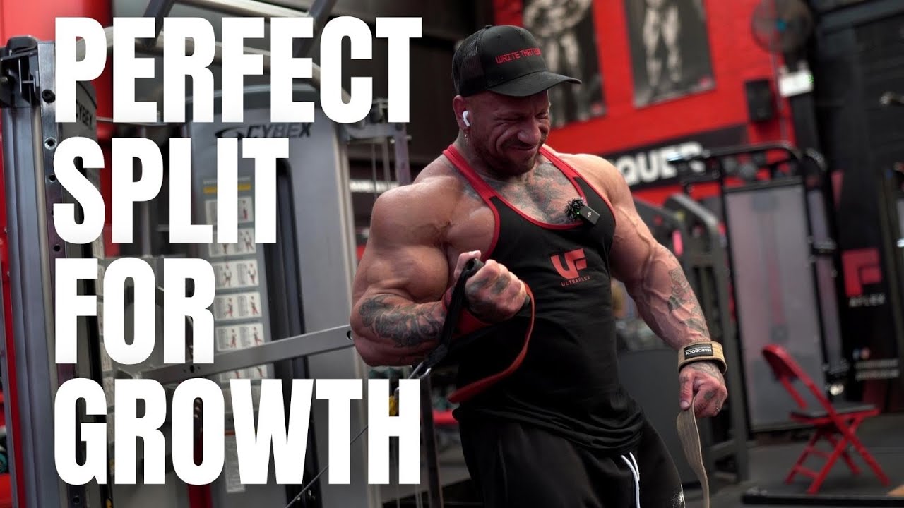 Best training split for size & strength // upper lower split explained