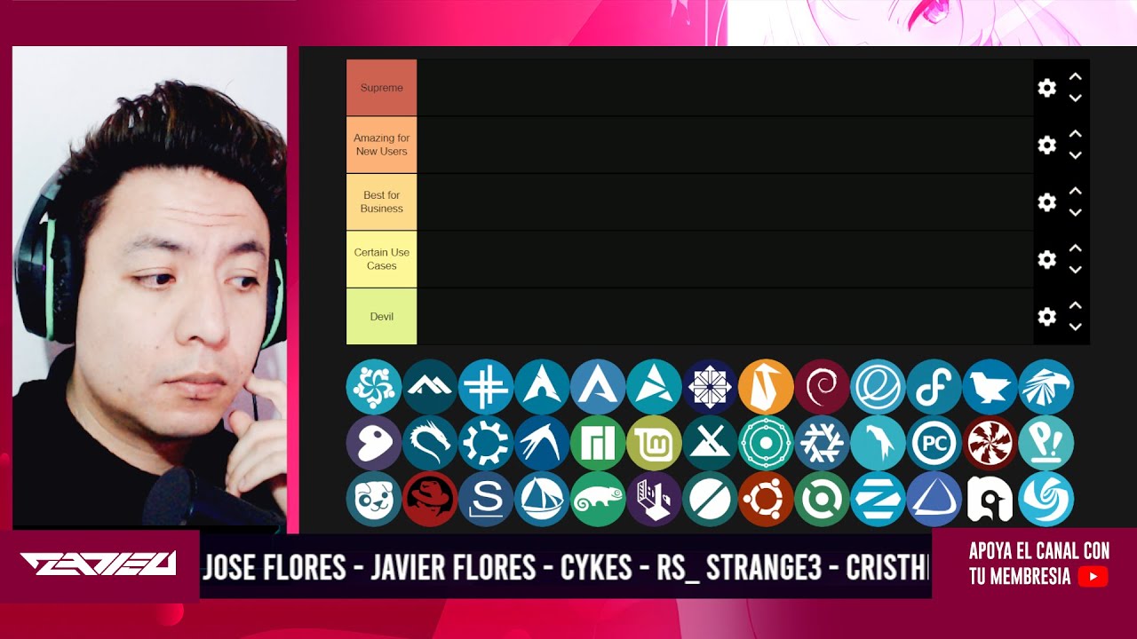 DISTROS LINUX RECOMENDADAS PARA ABRIL - TIER LIST 2024