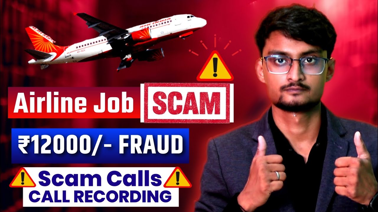 Indigo Airline Job का सच ✈️ || Indigo Airline Fake Job || Airport Job Scam & Fraud || Call Recoding