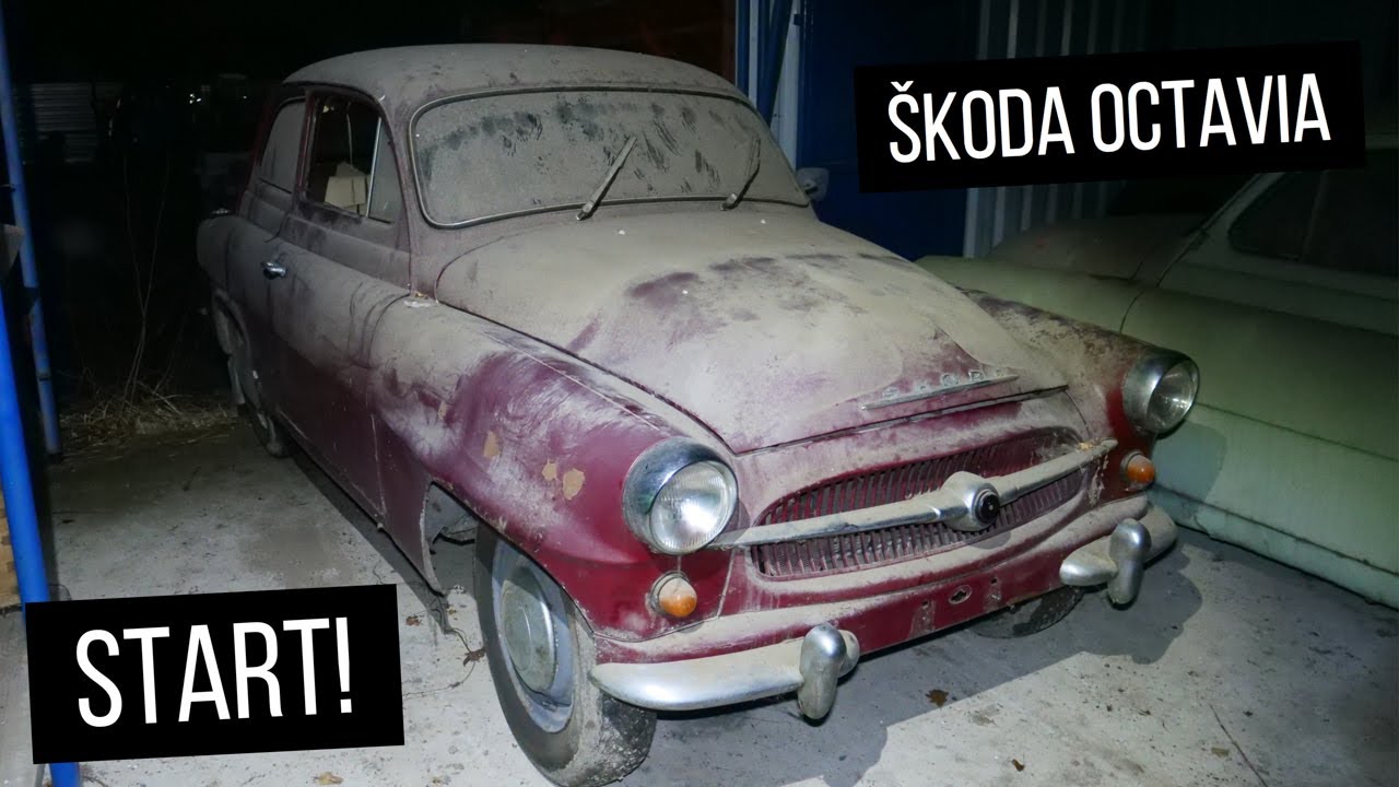 SKODA OCTAVIA 1960 ГОДА - ЗАПУСК ПОСЛЕ НЕСКОЛЬКИХ ЛЕТ ПРОСТОЯ