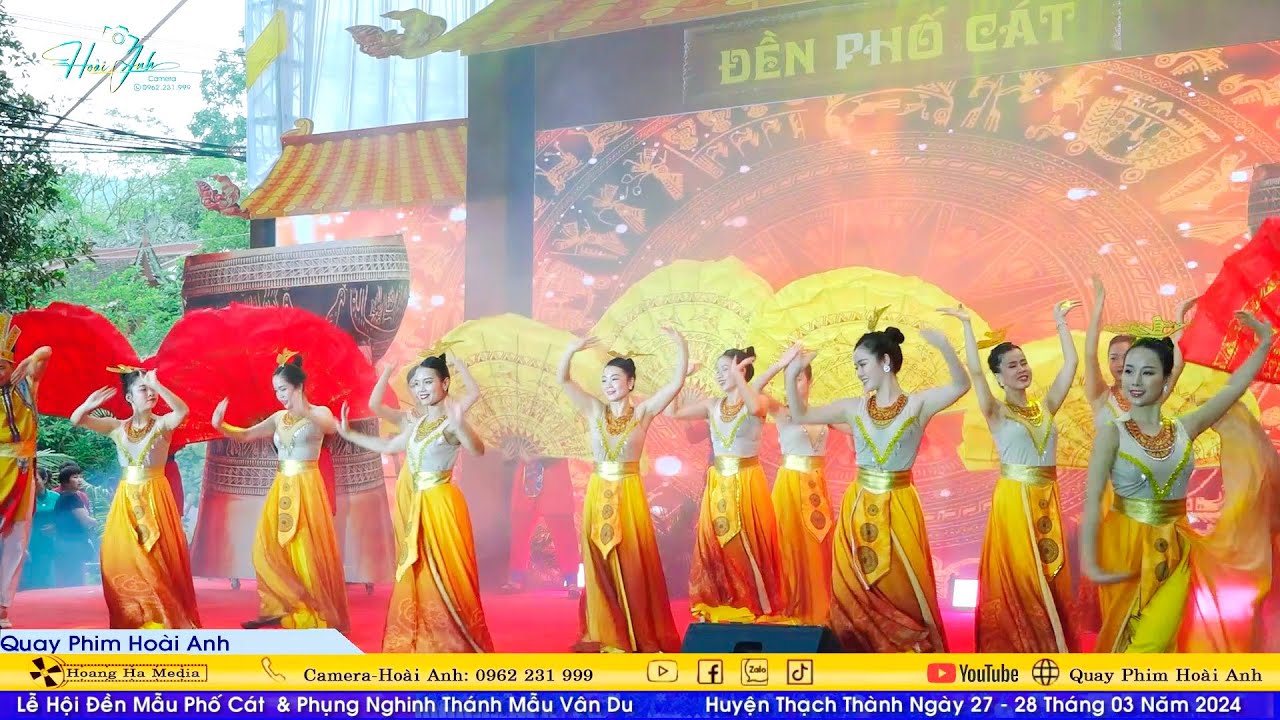 Khai Mạc Lễ Hội Đền Mẫu Phố Cát -  Thạch Thành Ngày 27/28/03 Năm Giáp Thìn 2024