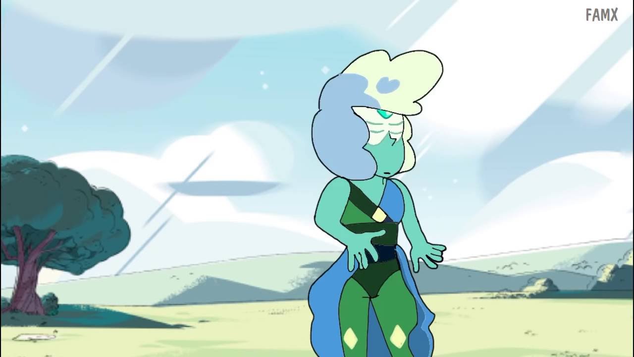 Steven Universe Fan Animation Lapidot Fusion ( Lapis And Peridot Fusion Animtion )