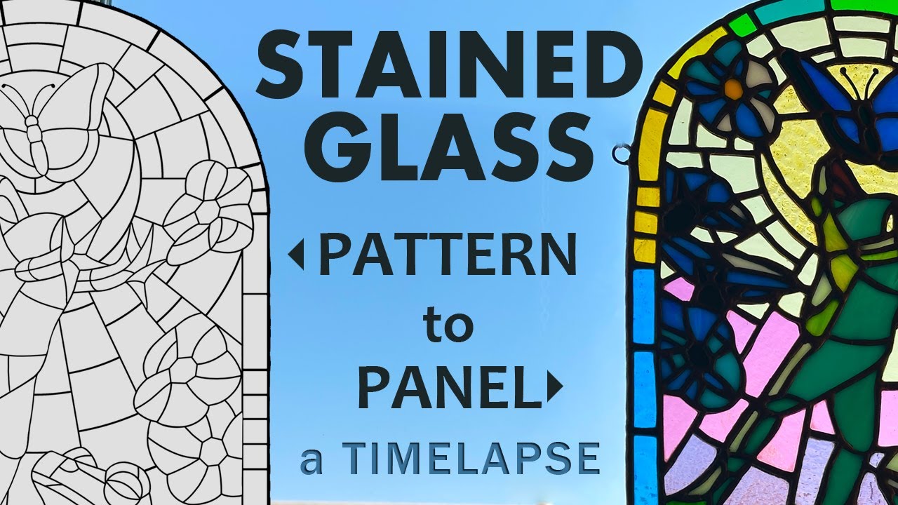 Stained Glass - Pattern to Panel - Part 2 of 2 
