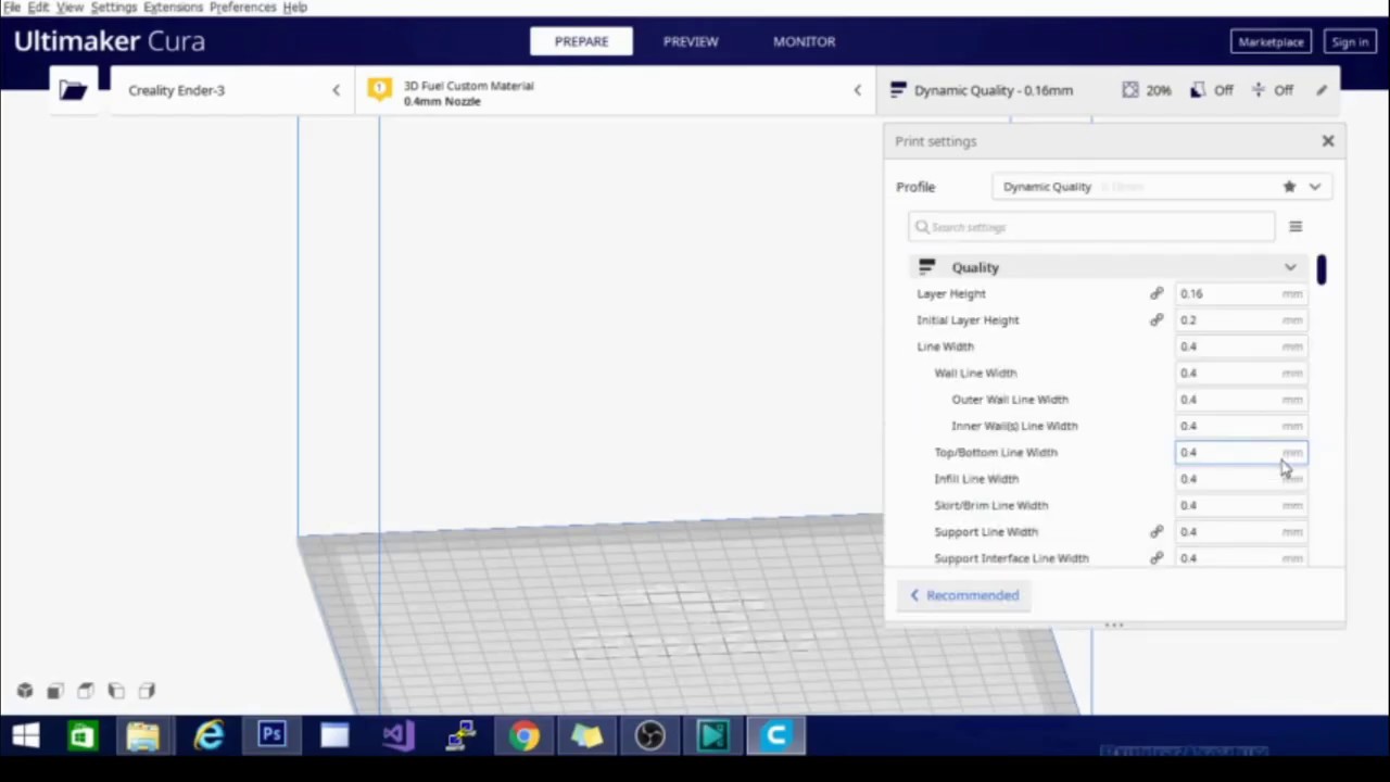 Cura settings in 5 minutes or less - 2.2 - Top/Bottom Thickness