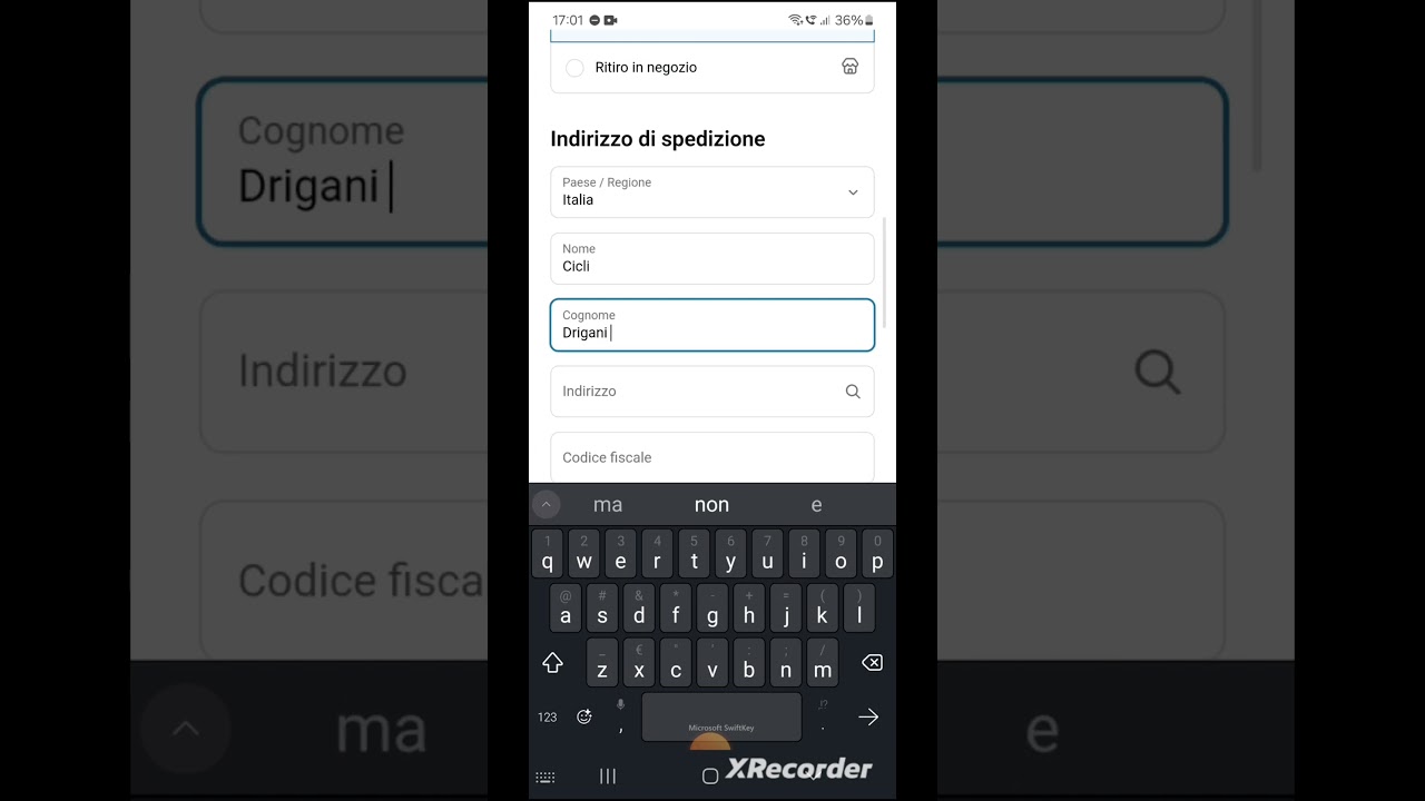 Come fare un ordine online su Cicli Drigani