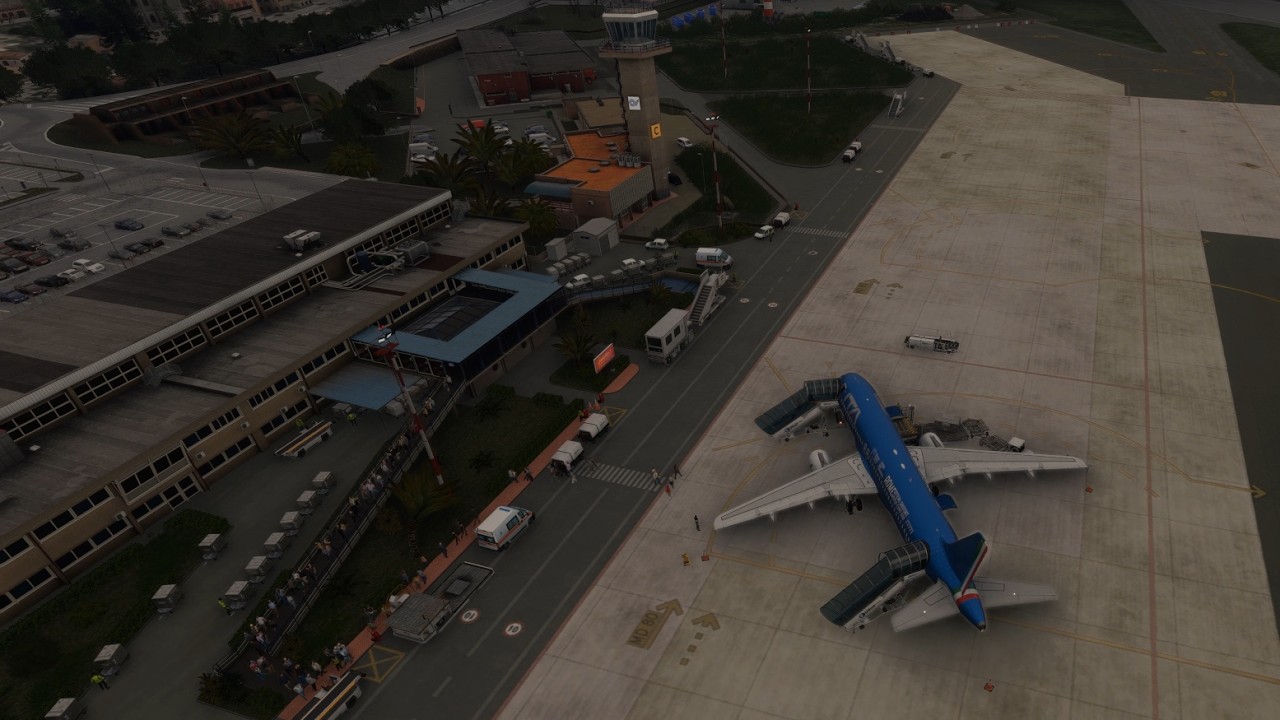 FS24: ITA A320 Reggio di Calabria - Aeroporto internazionale di Roma-Fiumicino Leonardo da Vinci