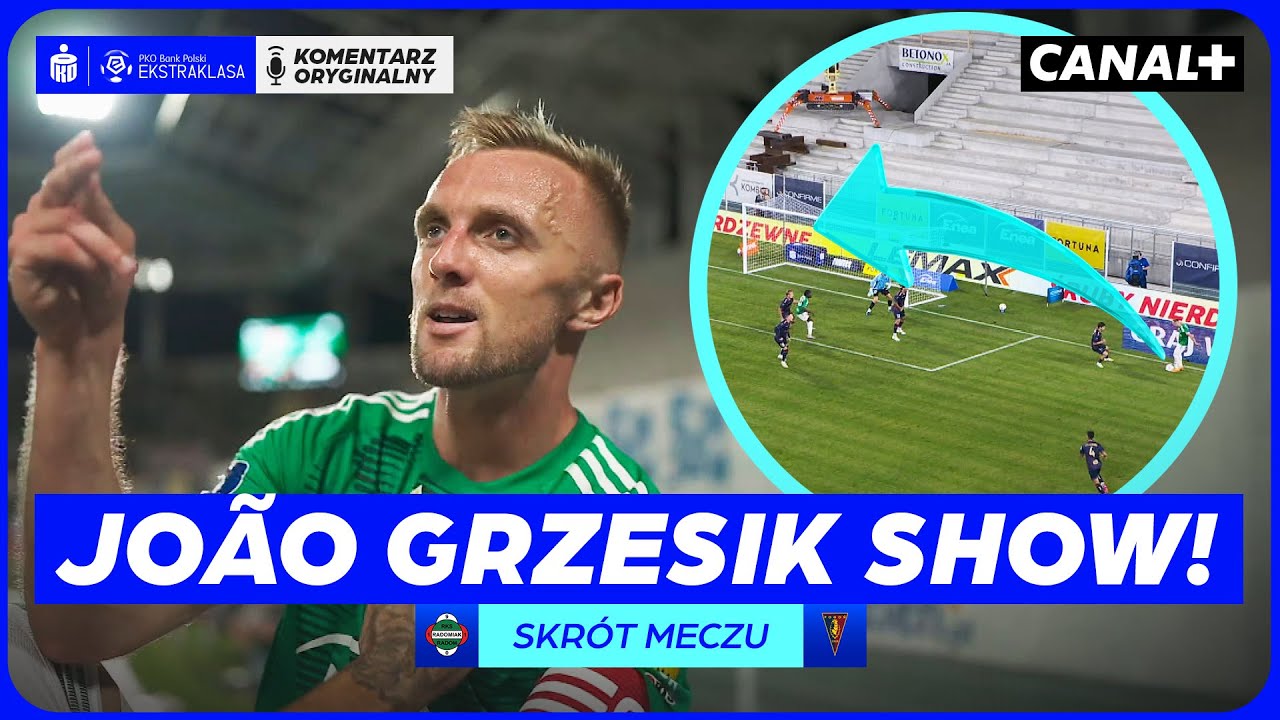 JOGA BONITO W RADOMIU! CO ZA MECZ, CO ZA GOLE! RADOMIAK - POGOŃ, SKRÓT MECZU