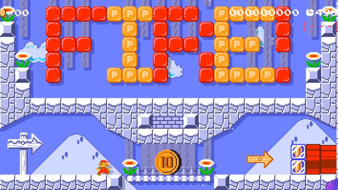 Super Mario Maker 2 🎮 Two Powerful Flowers 🎮 KrypticMZ