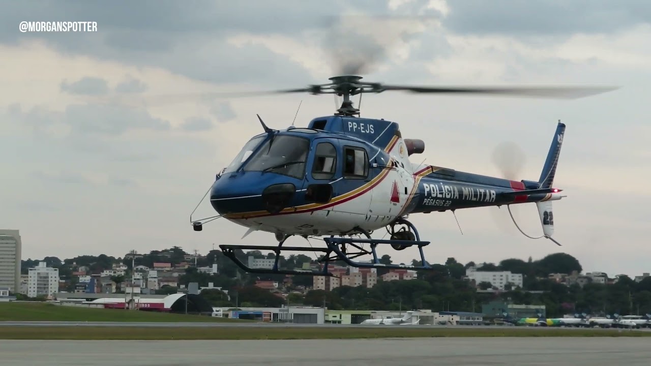 Operação da PMMG no Aeroporto da Pampulha para o traslado de órgão humano para transplante