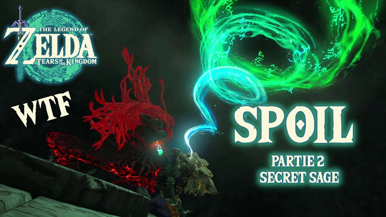 Zelda tears of the kingdom Partie 2 sage secret Mineru temple de l'esprit location BIG SPOIL #zelda