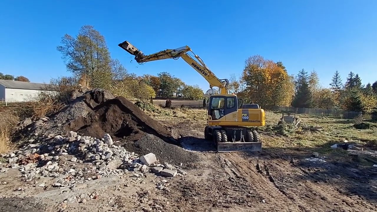 Koparka Komatsu PW160