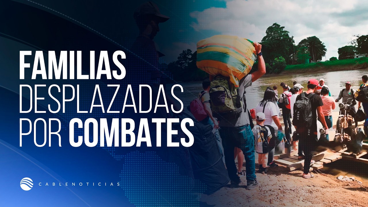 Guerra en el nordeste antioqueño: combates dejan más de 50 familias desplazadas