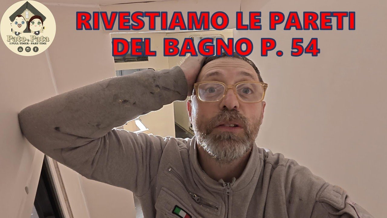 RIVESTIMENTO PARETI DELLA DOCCIA CON PANNELLI IN PVC PT. 54 CAMPERIZZIAMO VAN MERCEDES FAI DA TE