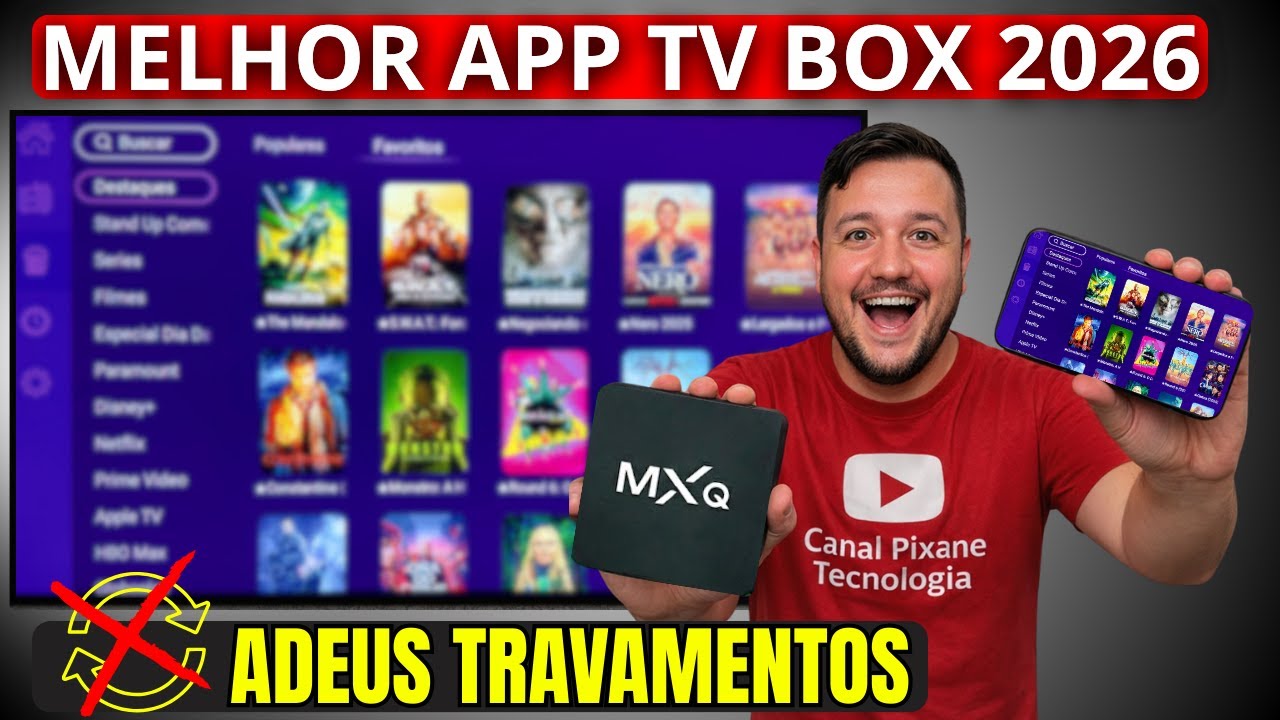 📺Instalar e Configurar o Melhor App P2P para TV Box Mxq Pro em 2026!
