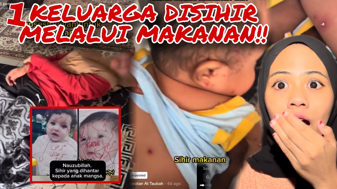 SATU KELUARGA KENA SIHIR MELALUI MAKANAN‼️ KESIAN WEH!! VIRAL TIKTOK!